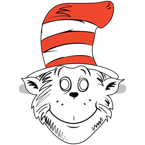 Cat In The Hat Printable Hat